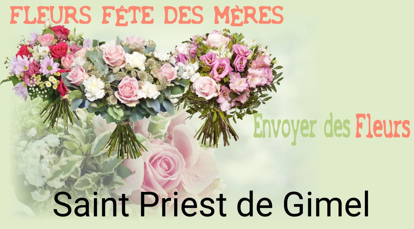 Bouquet de Fête des Mères livré à Saint-Priest-de-Gimel